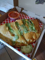 Pesto Chicken Calzone